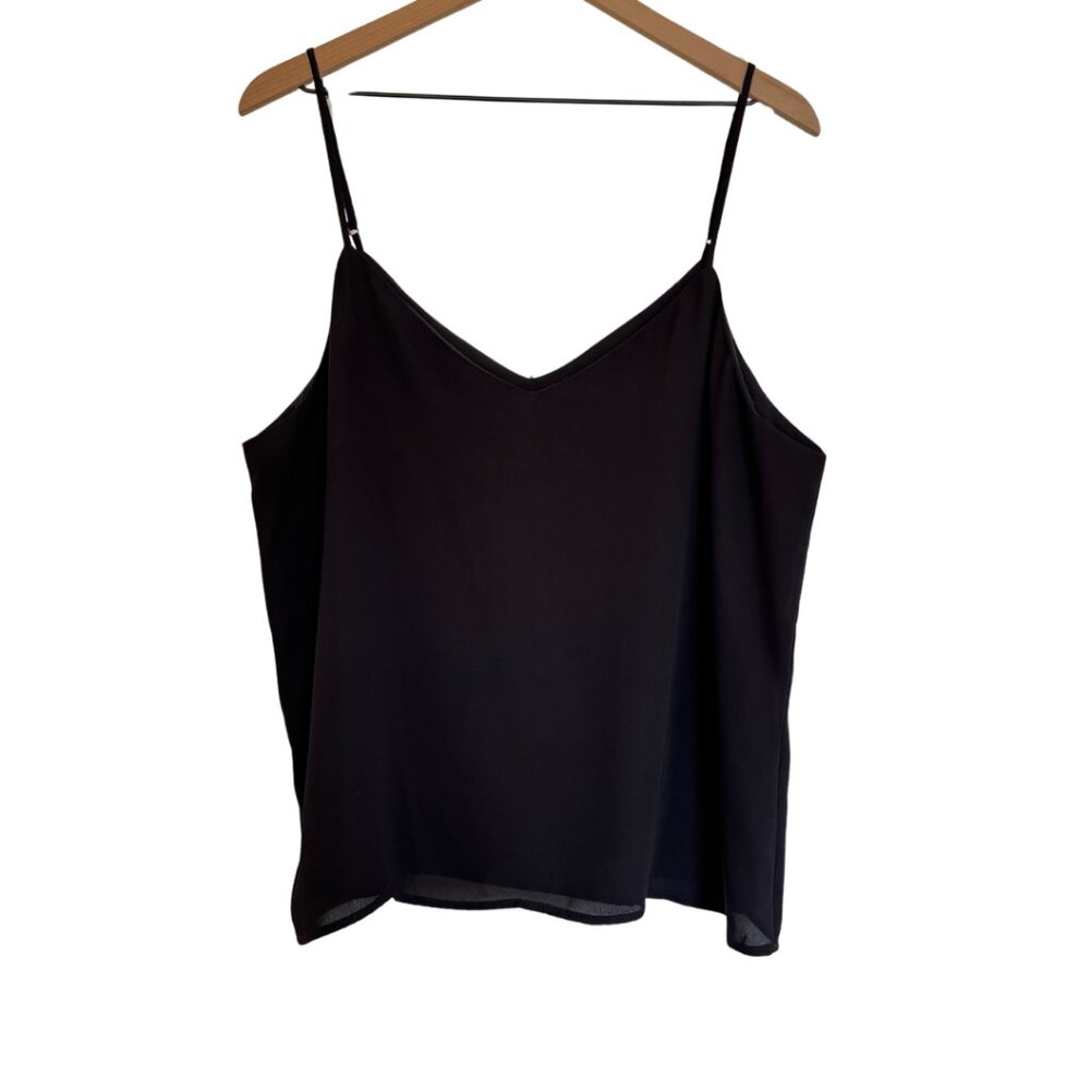 Banana Republic Black V-Neck Cami Top – XL